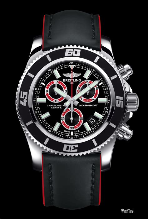 breitling superocean leather|breitling superocean watch price.